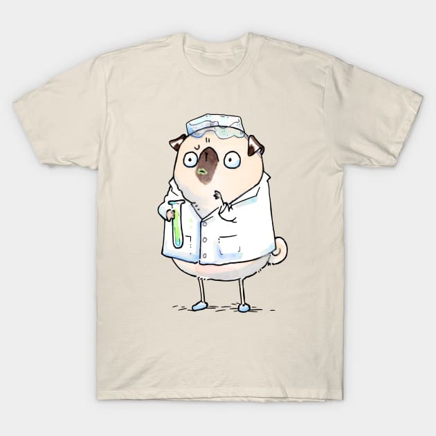 The Scientist T-Shirt by Inkpug